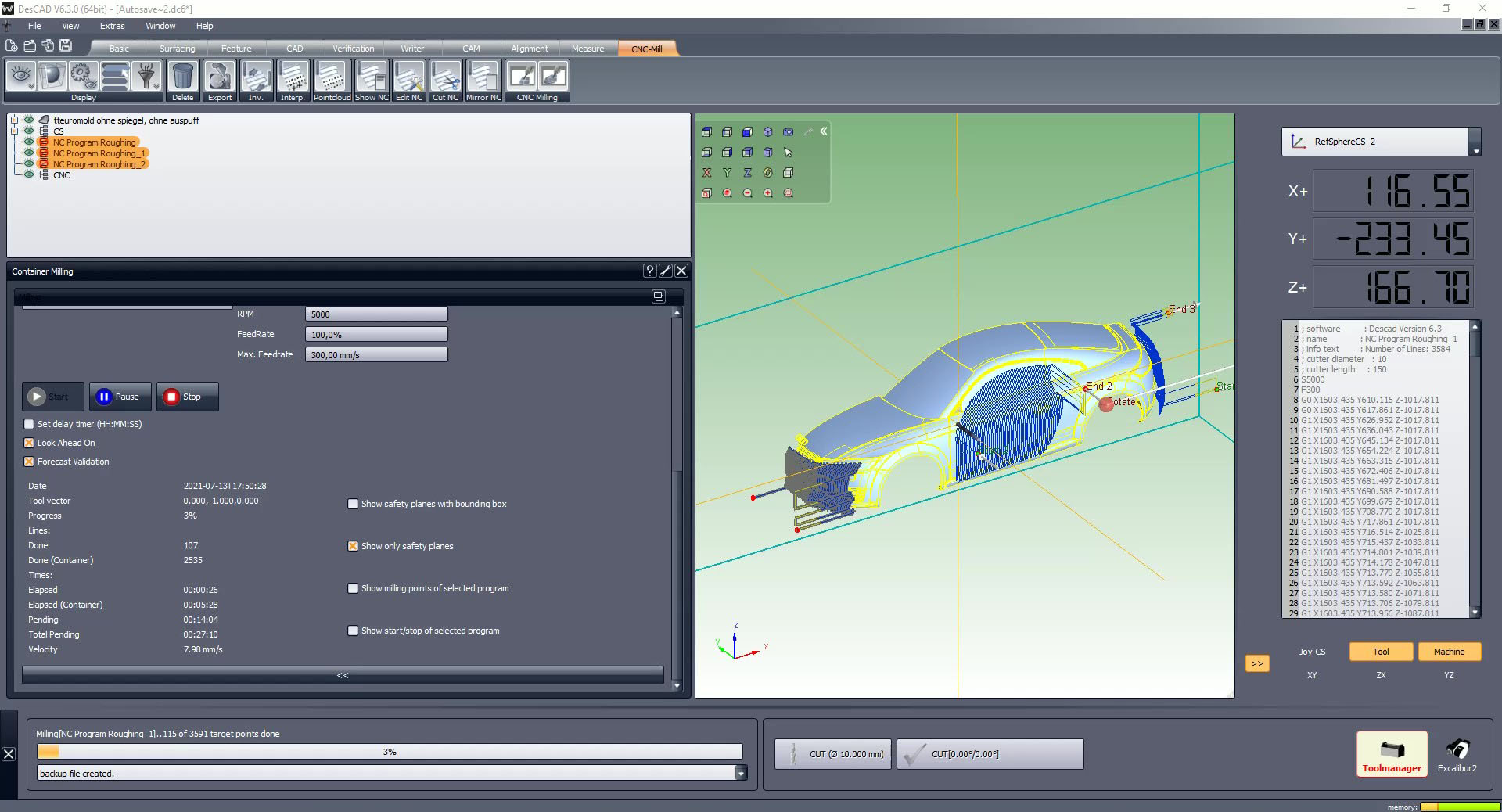 DesCAD version 6.3: new features and improvements